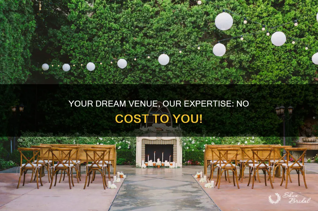 do not pay unless wedding planner finds venue