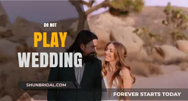 Skip the Wedding Pretenses: Why 'Do Not Play' is the New Vow