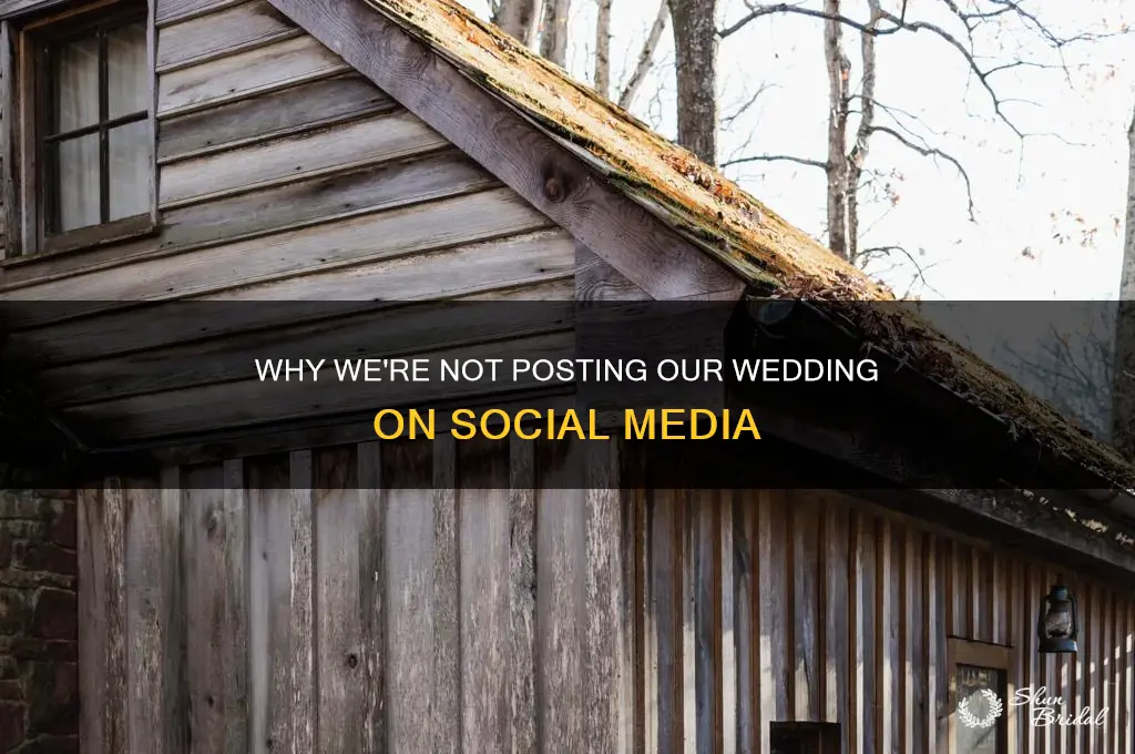 do not post on social media wedding