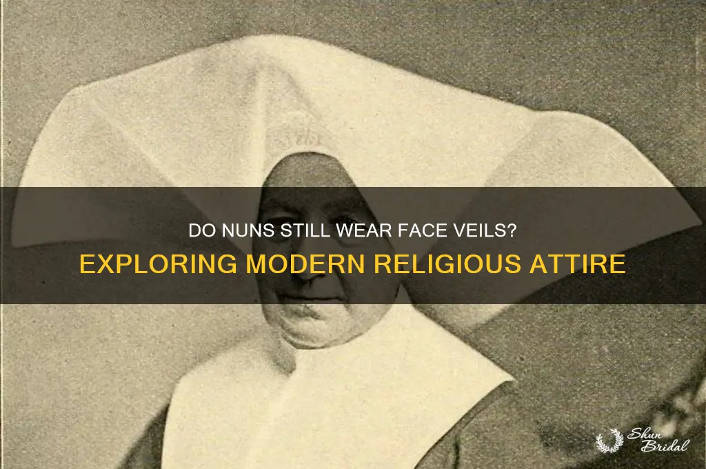 do nuns still wear face veils