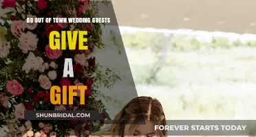 Do Out-of-Town Wedding Guests Give Gifts? Etiquette Explained