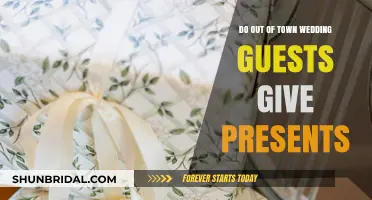 Do Out-of-Town Wedding Guests Give Gifts? Etiquette Explained
