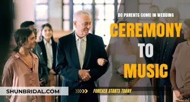 Parents' Grand Entrance: Wedding Ceremony Music Traditions Explained
