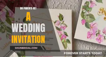 Wedding Invitation Etiquette: Parents' Inclusion