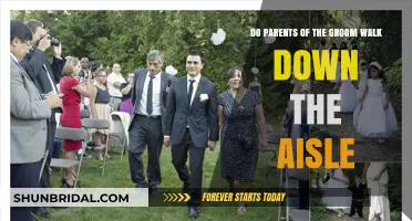 Do Parents of the Groom Walk Down the Aisle?