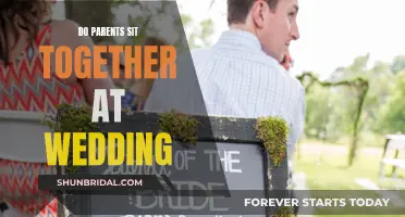Wedding Seating: Parents Together or Separate?
