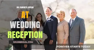 Parents' Wedding Reception Speech: To Speak or Not?