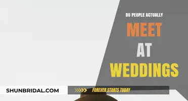 Do People Actually Meet at Weddings? Exploring Romantic Connections