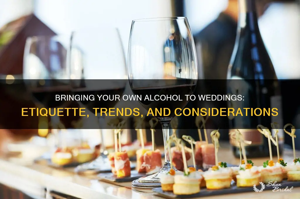 Bringing Your Own Alcohol To Weddings: Etiquette, Trends, And ...