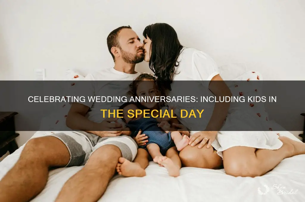 do people celebrate their wedding anniversary with their kids