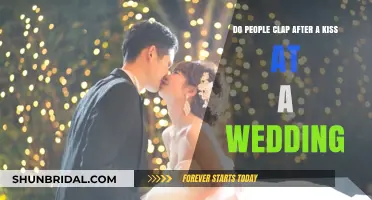Why Do Guests Clap After a Wedding Kiss? Exploring the Tradition