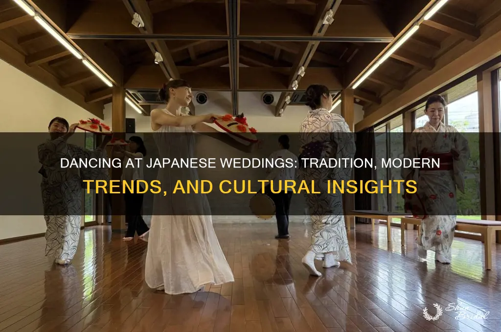 do people dance at japanese weddings