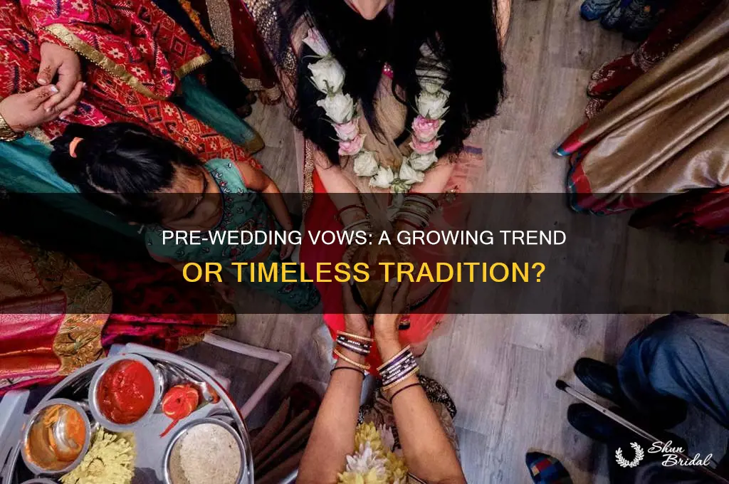 do people do pre wedding vows