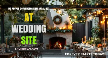 Wedding Rehearsal Away: Exploring Alternative Locations Beyond the Venue