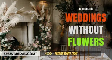 Weddings Without Flowers: Creative Alternatives for a Unique Celebration