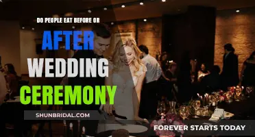 Wedding Meal Timing: Before or After the Ceremony?