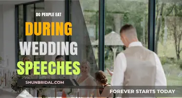 Eating During Wedding Speeches: Etiquette, Timing, and Guest Comfort