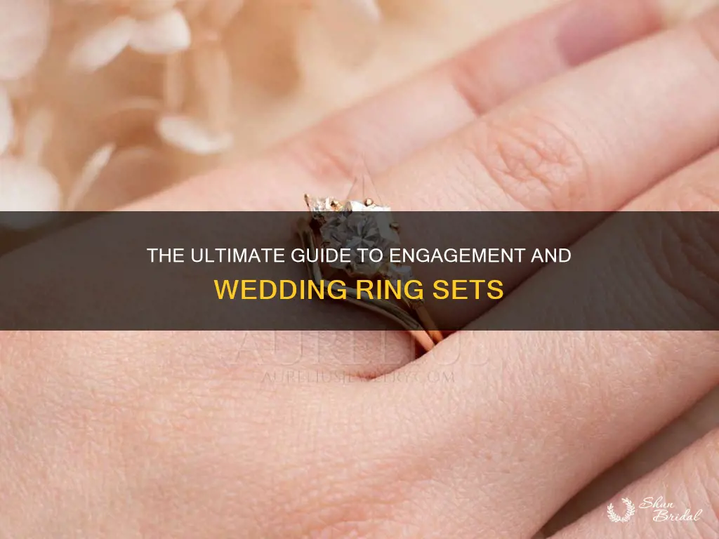 do people get engagement and wedding ring set