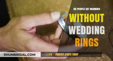 The Unconventional Choice: Marrying Without Wedding Rings