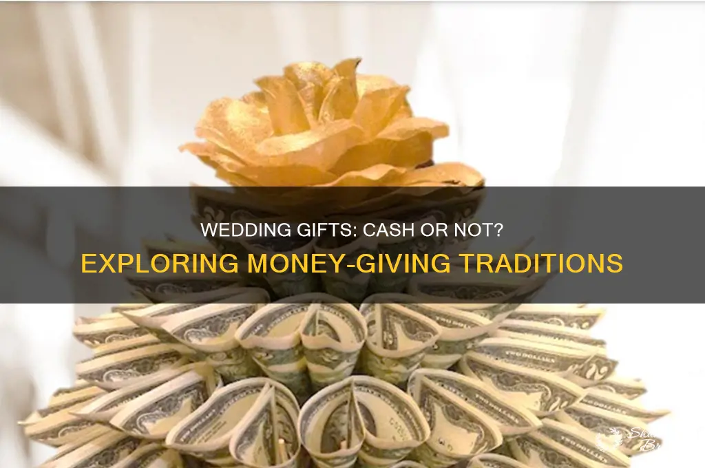 do people give money at weddings