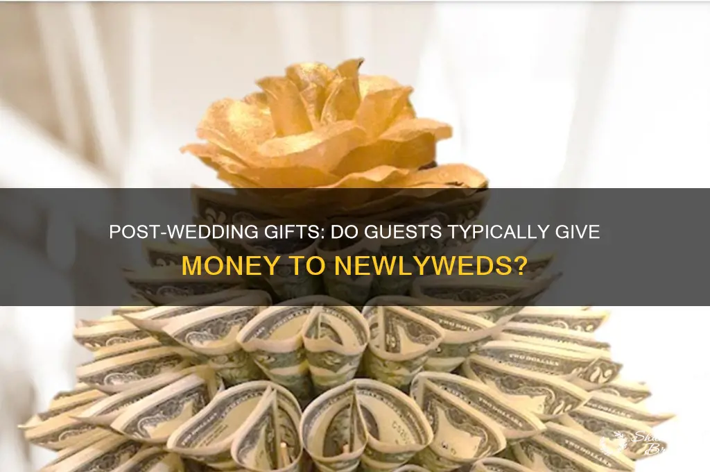 do people give you money after a wedding