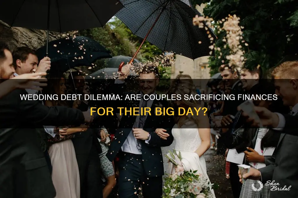 do people go in debt for thier wedding