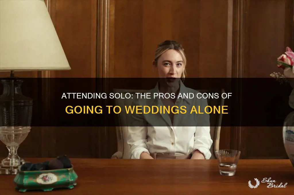do people go to weddings alone