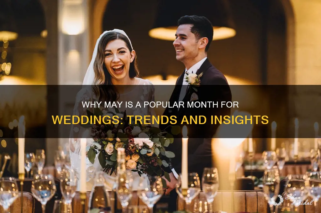 do people have a lot of may weddings