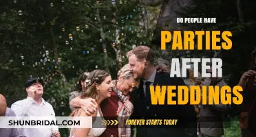 Post-Wedding Celebrations: Do Couples Host Parties After Tying the Knot?