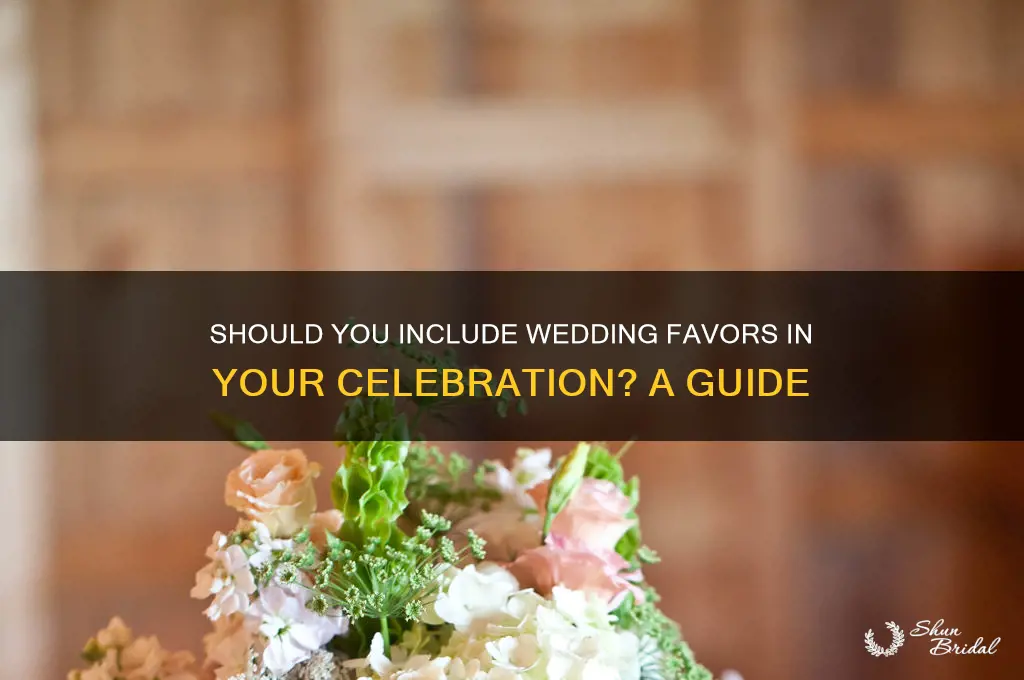 do people have wedding favors