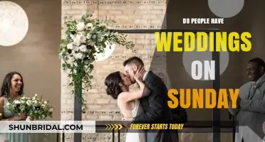 Sunday Weddings: Pros, Cons, and Why They’re Gaining Popularity