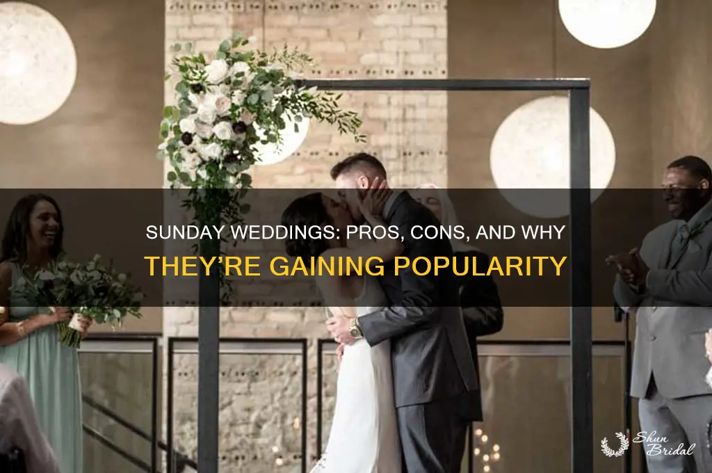 do people have weddings on sunday