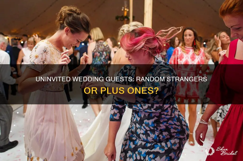 do people invite random guests to their wedding