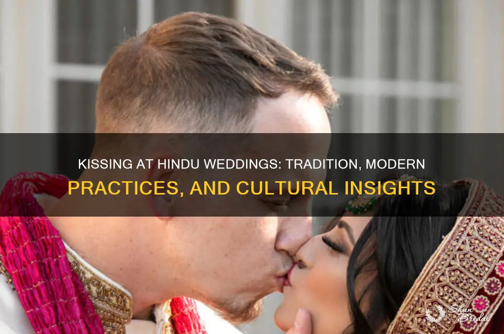 do people kiss at hindu weddings