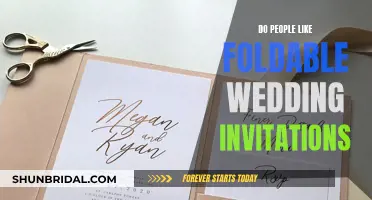 Foldable Wedding Invites: A Popular Choice?