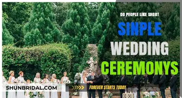 Simple Wedding Ceremonies: Why Less is More for Modern Couples