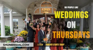 Thursday Weddings: Do Guests Love or Loathe Weekday Celebrations?