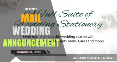 Are Wedding Announcements Still Mailed? A Modern Etiquette Guide