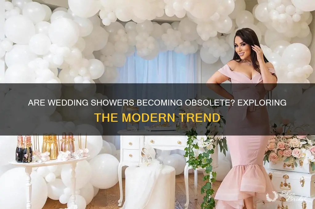 do people not do wedding showers