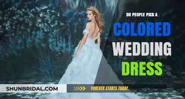 Why Choose a Colored Wedding Dress?