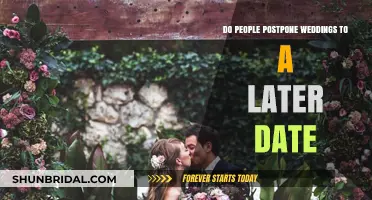 Why Couples Choose to Postpone Weddings: Trends and Reasons Explained