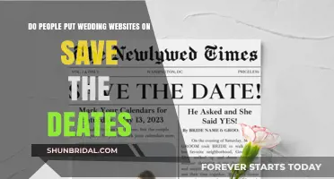 Should You Include Your Wedding Website on Save the Dates?