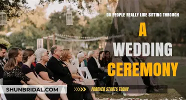 Wedding Ceremonies: Do Guests Truly Enjoy the Experience?