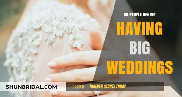 Big Weddings: Do Couples Regret the Splurge and Stress?