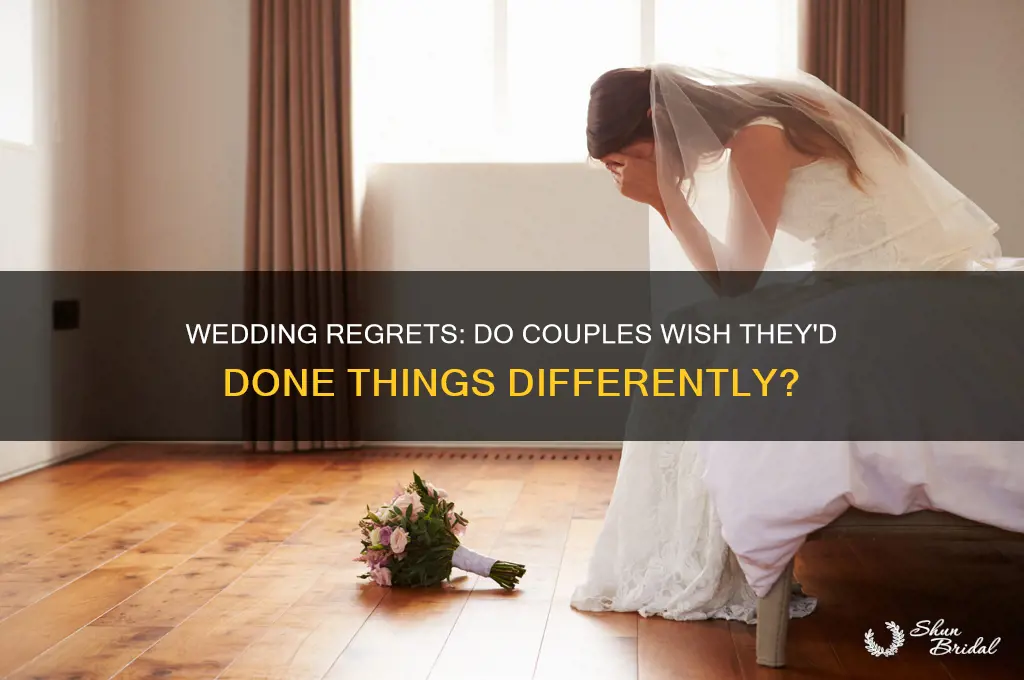 do people regret their wedding ceremonies