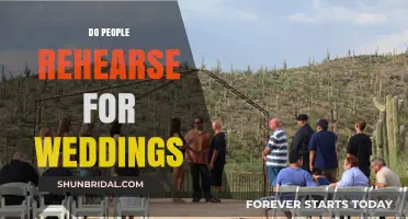 Rehearsing for the Big Day: Do Couples Practice Their Wedding?