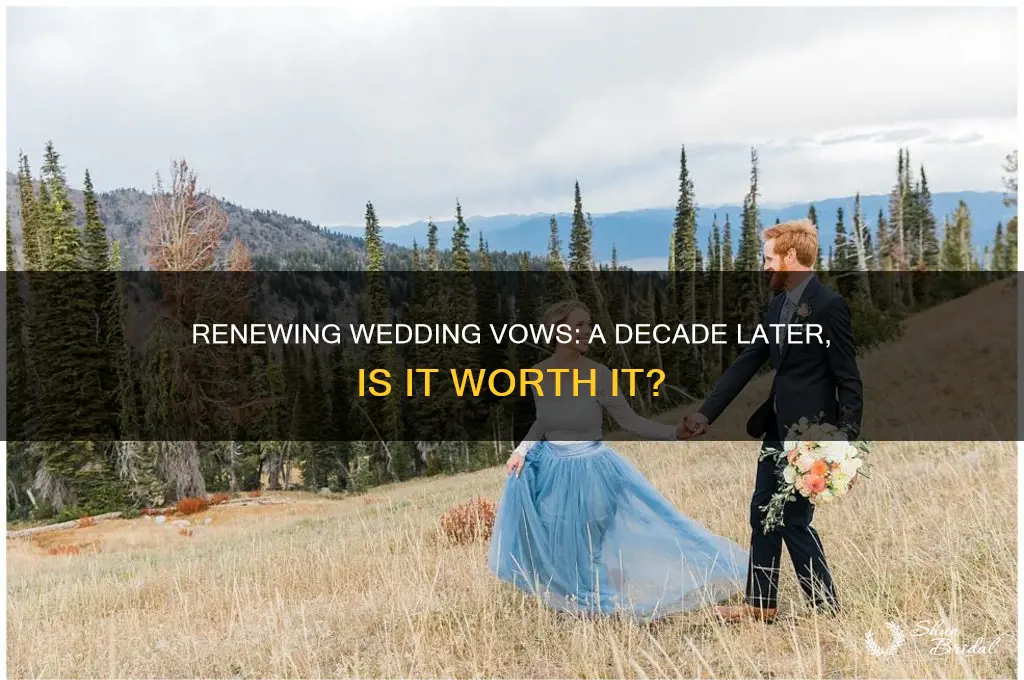 do people renew their wedding vows after 10 years