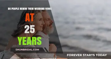 Renewing Wedding Vows: A 25-Year Milestone Celebration Trend?