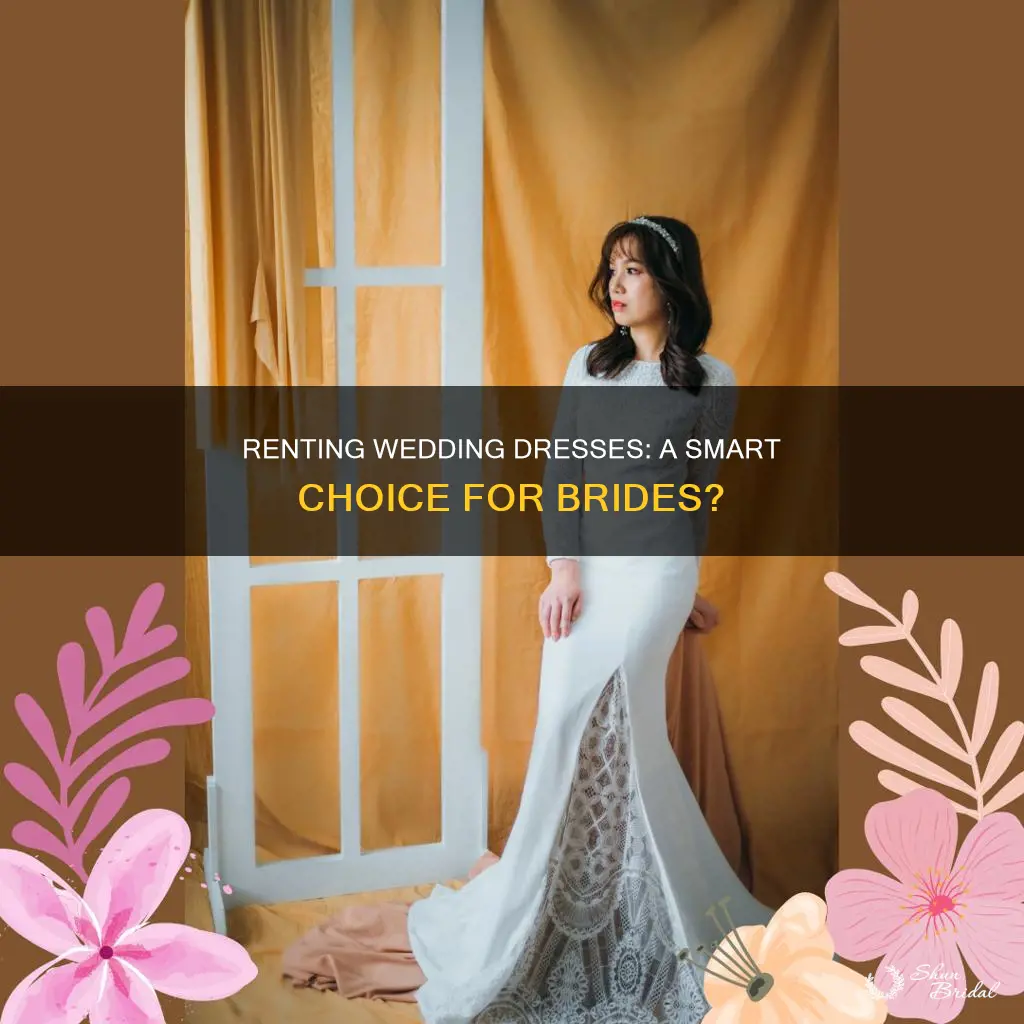 do people rent wedding dresses
