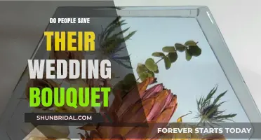 Preserving Memories: Do People Save Their Wedding Bouquets?